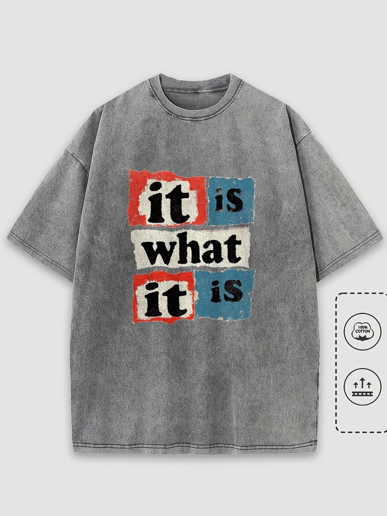 T-shirt graphique 100% coton