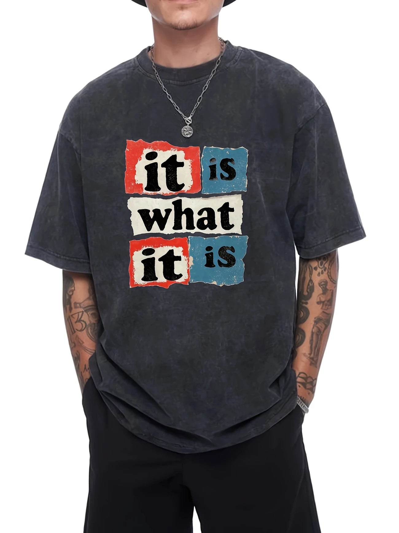 T-shirt graphique 100% coton